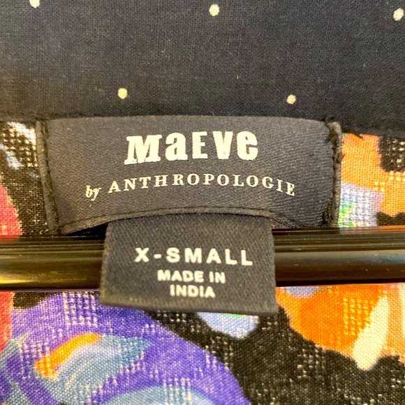 Maeve by Anthropologie Magnolia Floral Babydoll Tunic - Picture 6 of 6